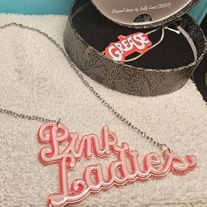 Ertwilder PINK LADIES necklace NOS Box, Tag & Story Card